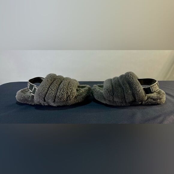 UGG - Fuzzy Sandals - Picture 2 of 6